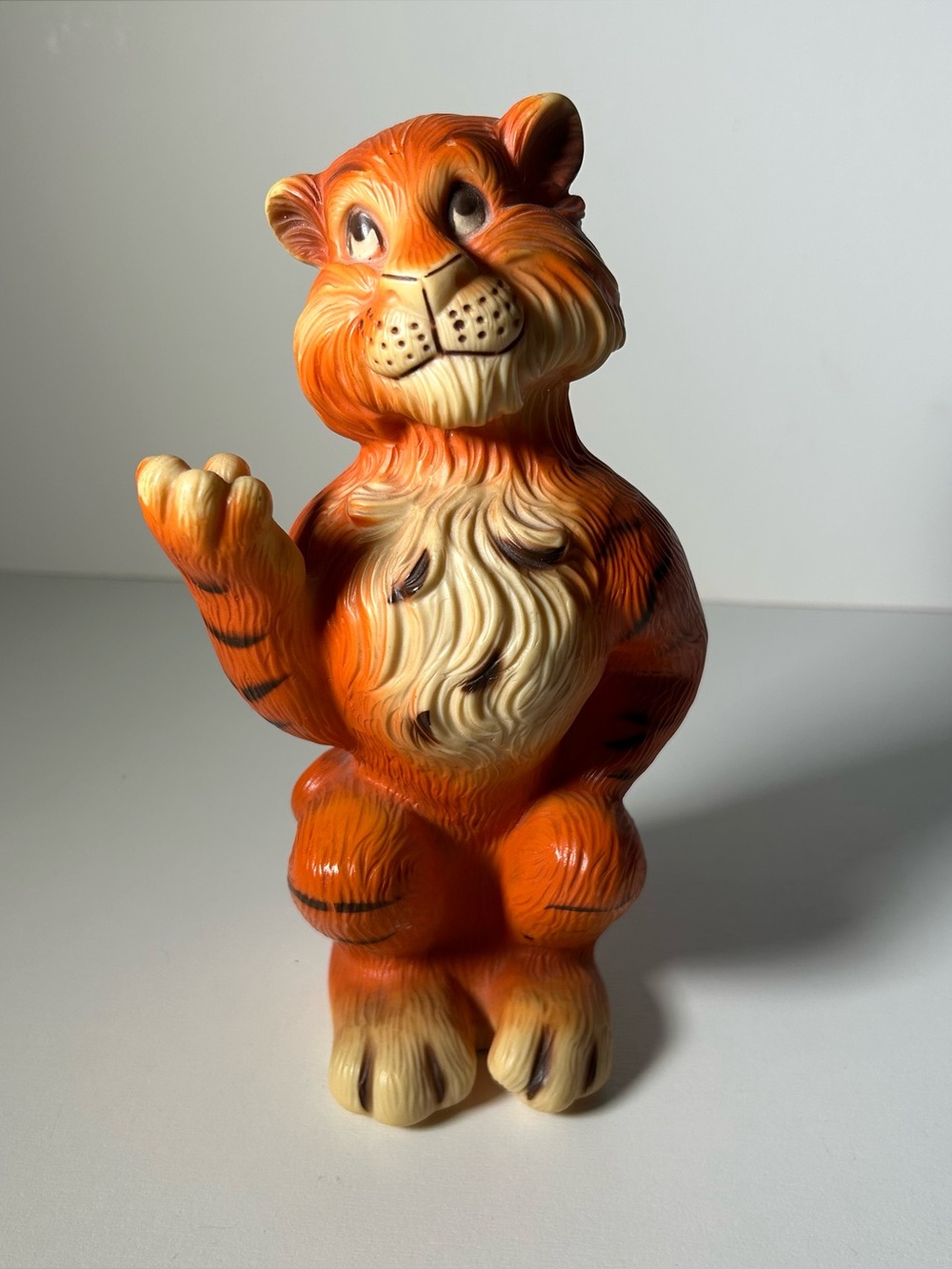 Esso Humble Oil Tiger Coin Bank 14" Plastic Collectible Vintage 1960s